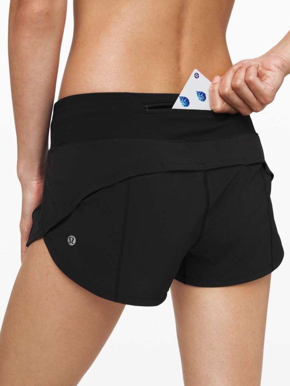 Lululemon Speed Up Short *2.5" Black size 0